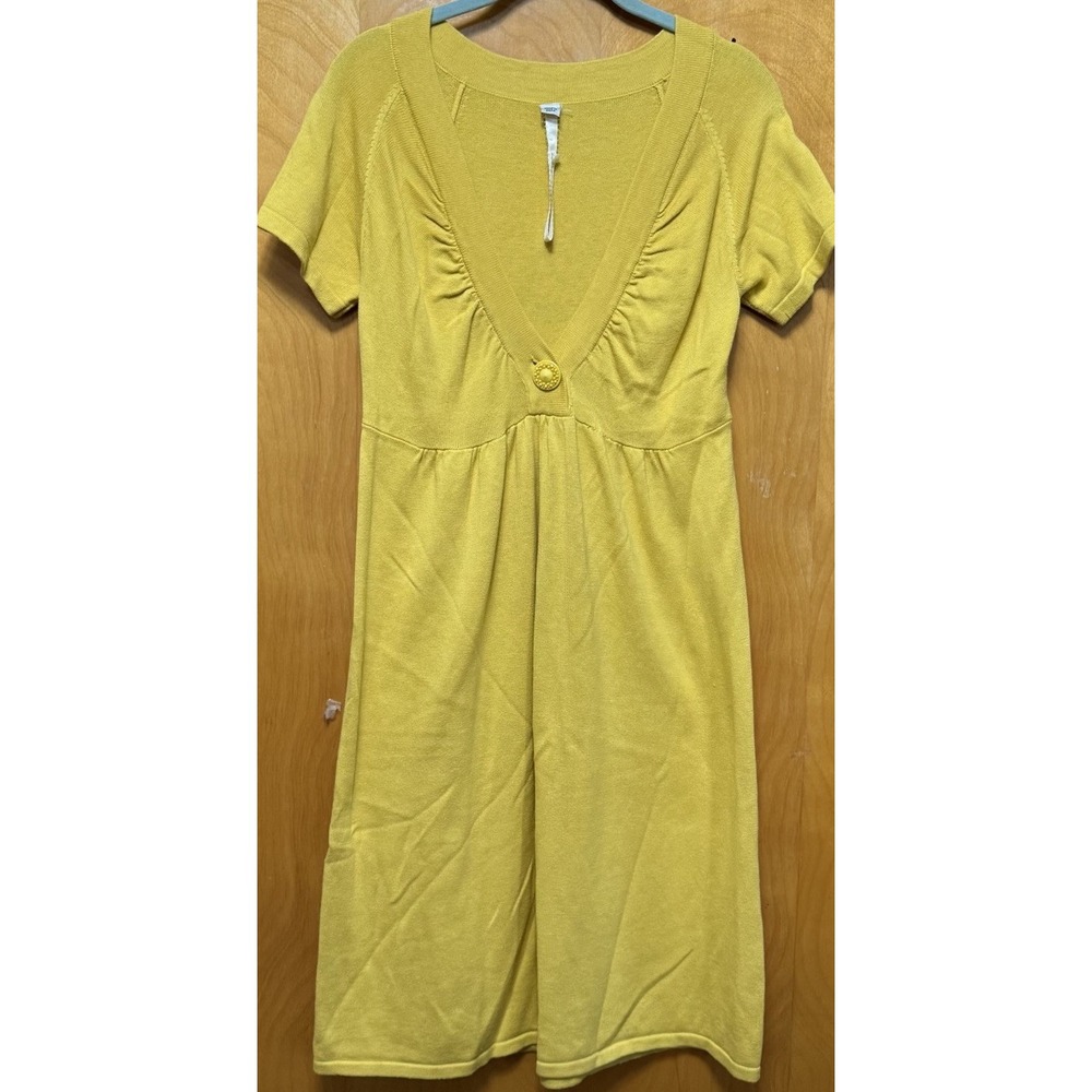 Uncle‎ Frank Womens Plunging V Neck Knee Length Sweater Dress Sz XL